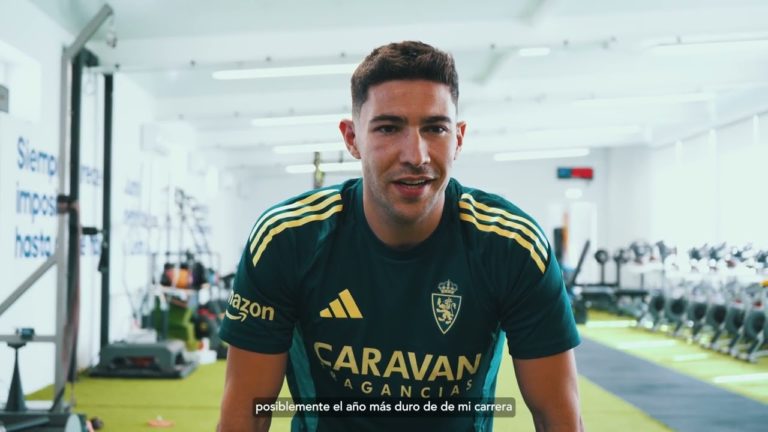 Tachi se agarra al Zaragoza: renovación, disculpas y deseo de revancha