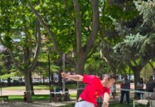 Gabriel Pardos se encarama al cuarto puesto del ranking histórico del tiro de barra en la capital mudejar.