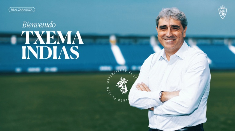 Txema Indias, nuevo director deportivo del Real Zaragoza hasta 2027