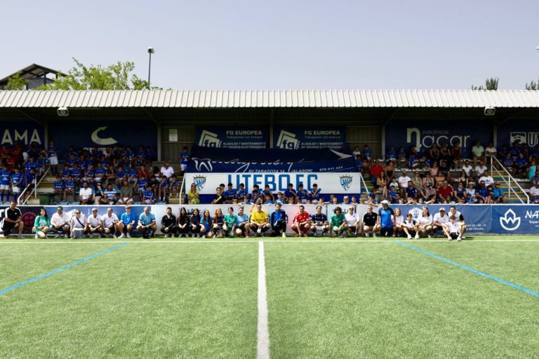 El Utebo FC disfruta junto a su cantera de la I Fiesta de la Cantera