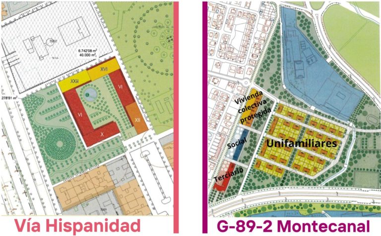 Vox quiere que el expediente de la parcela de Vía Hispanidad no se haga por el trámite de urgencia
