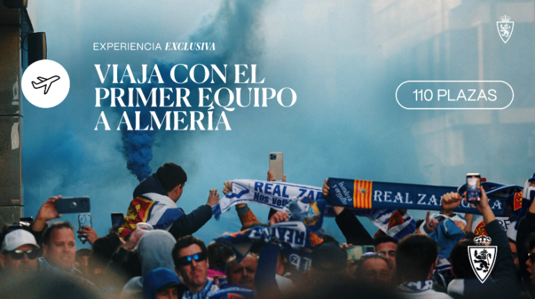Viajar a Almería como un jugador del Real Zaragoza