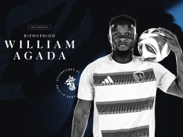 William Agada, potencia y gol para el ataque del Real Zaragoza