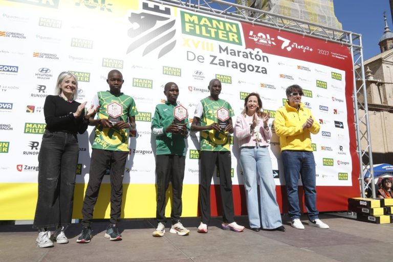 Récord de participación en la XVIII Maratón de Zaragoza
