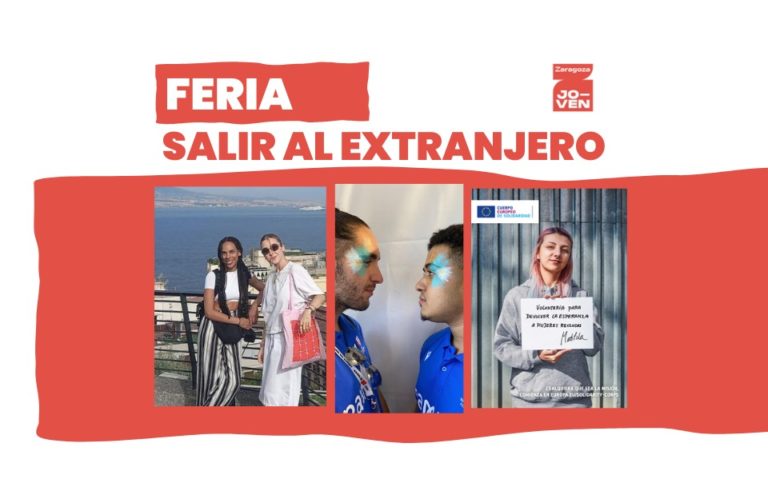 Zaragoza Joven celebra el 8 de abril  una feria de oportunidades en el extranjero